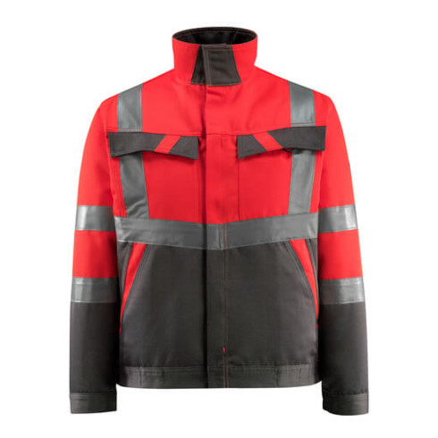 Mascot Arbeitsjacke Forster hi-vis rot/dunkelanthrazit