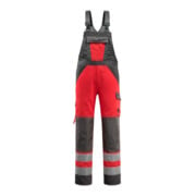 Mascot Gosford Latzhose hi-vis rot/dunkelanthrazit