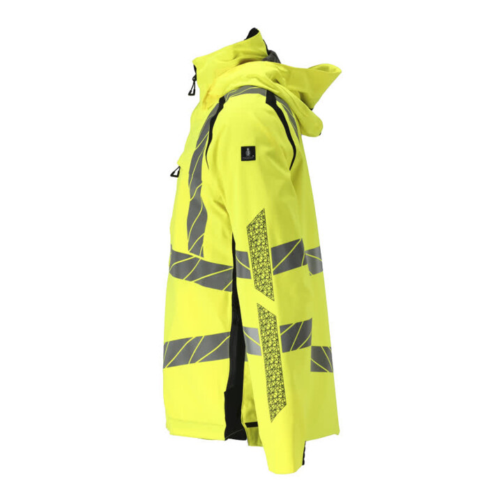 Mascot Hard Shell Jacke 2XL hi-vis gelb/schwarz leicht gefüttert