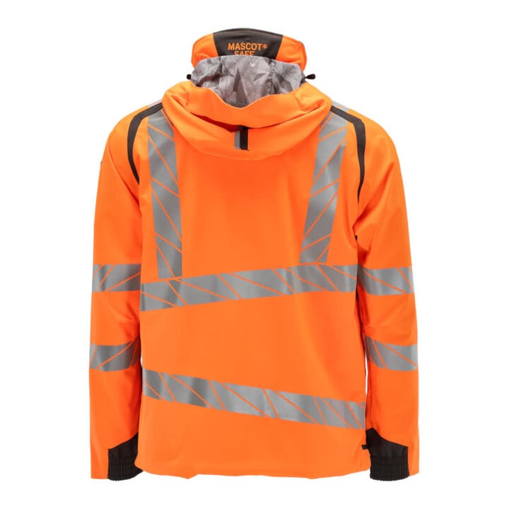 Mascot Hard Shell Jacke 2XL hi-vis orange/dunkelanthrazit leicht gefüttert
