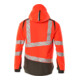 Mascot Hard Shell Jacke 2XL hi-vis rot/dunkelanthrazit leicht gefüttert