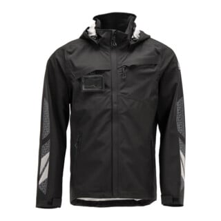 Mascot Hard Shell Jacke 2XL schwarz geringes Gewicht