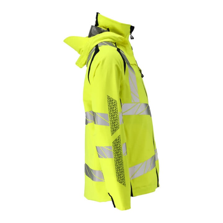 Mascot Hard Shell Jacke 4XL hi-vis gelb/schwarzblau leicht gefüttert