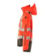Mascot Hard Shell Jacke 4XL hi-vis rot/dunkelanthrazit leicht gefüttert