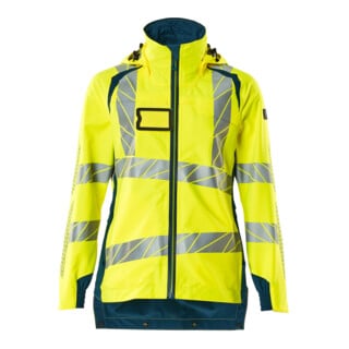 Mascot Hard Shell Jacke Damen 3XL hi-vis gelb/dunkelpetroleum leichtes Futter