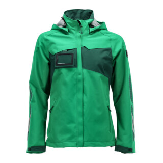 Mascot Hard Shell Jacke Damen 4XL wasserdicht grasgrün/grün