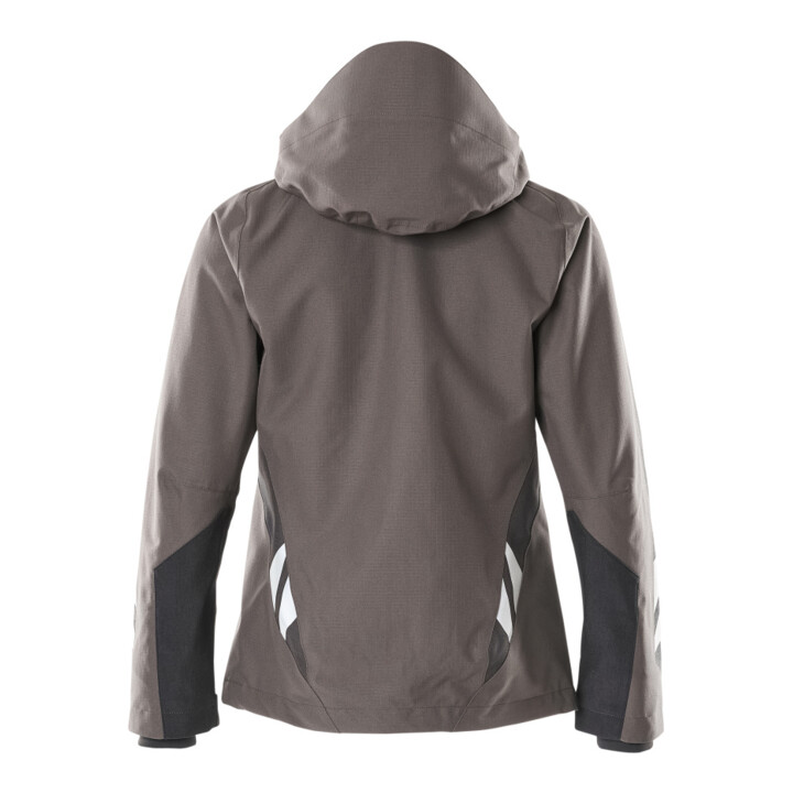 MASCOT Hard Shell Jacke Damen 5XL dunkelanthrazit/schwarz wasserdicht