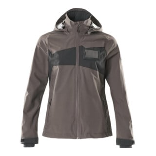 Mascot Hard Shell Jacke Damen geringes Gewicht L dunkelanthrazit schwarz
