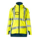 Mascot Hard Shell Jacke Damen leichtes Futter hi-vis gelb/dunkelpetroleum Größe S