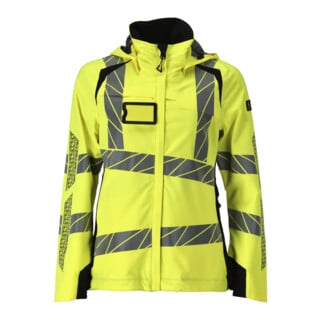 Mascot Hard Shell Jacke Damen leichtes Futter M hi-vis gelb/schwarz