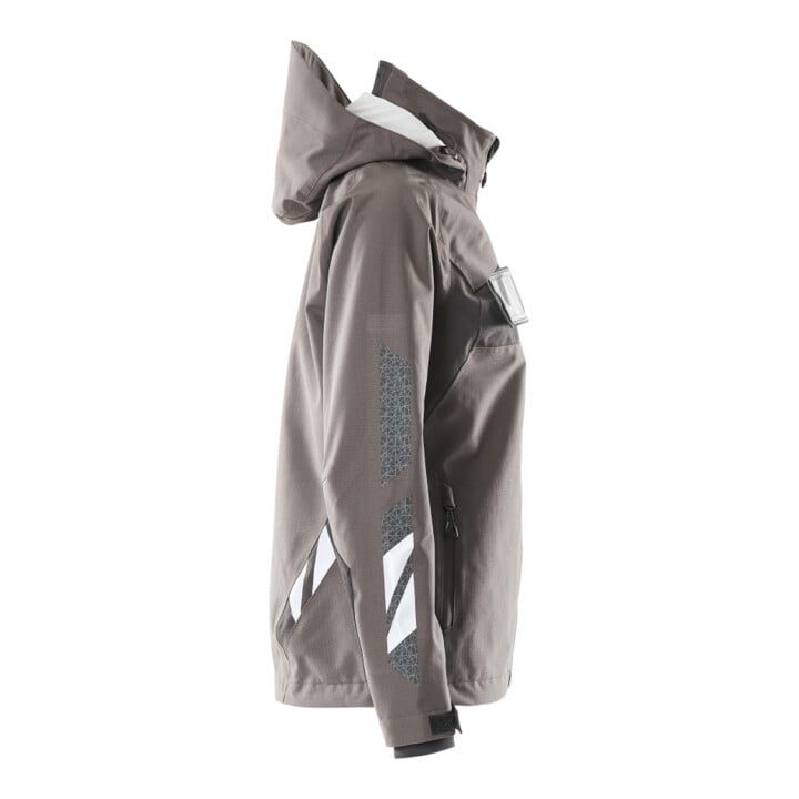 Mascot Hard Shell Jacke Damen wasserdicht dunkelanthrazit/schwarz Größe M