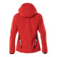 Mascot Hard Shell Jacke Damen XS verkehrsrot schwarz geringes Gewicht
