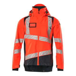 Mascot Hard Shell Jacke Größe S Hi-vis rot/schwarzblau