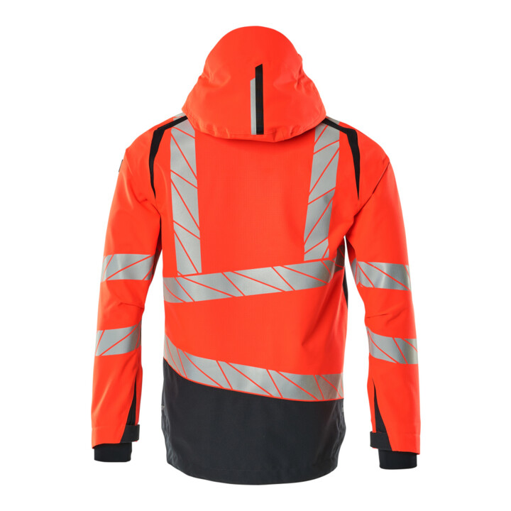 Mascot Hard Shell Jacke Größe S Hi-vis rot/schwarzblau