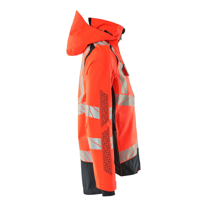 Mascot Hard Shell Jacke Größe S Hi-vis rot/schwarzblau