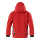 Mascot Hard Shell Jacke Kinder Größe 128 verkehrsrot schwarz geringes Gewicht