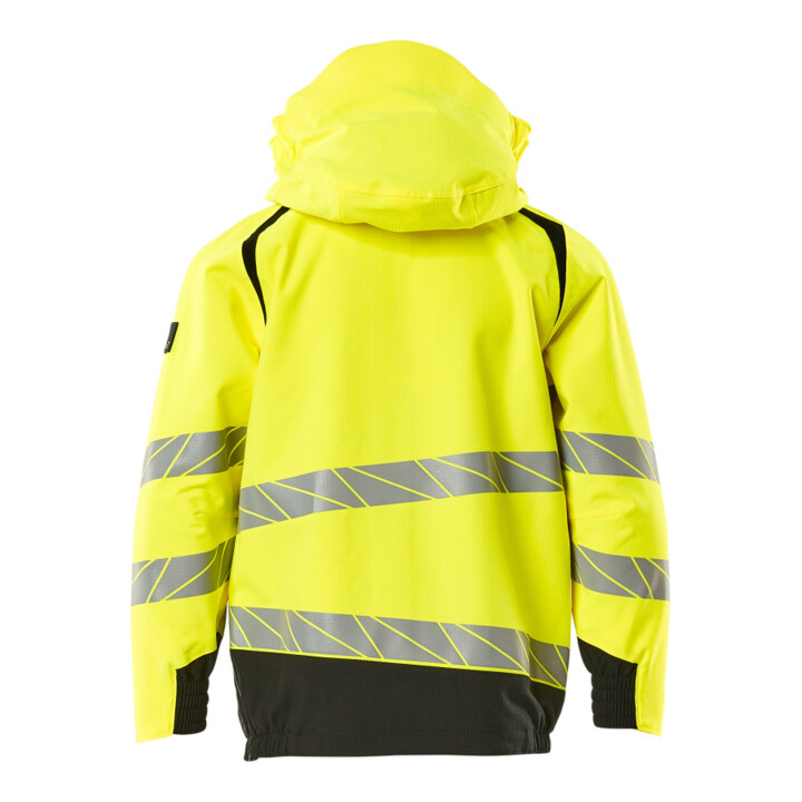 Mascot Hard Shell Jacke Kinder Größe 140 hi-vis gelb/schwarz geringes Gewicht