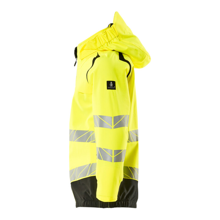 Mascot Hard Shell Jacke Kinder Größe 164 hi-vis gelb/schwarz geringes Gewicht