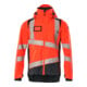 Mascot Hard Shell Jacke L Hi-vis rot/schwarzblau leicht gefüttert