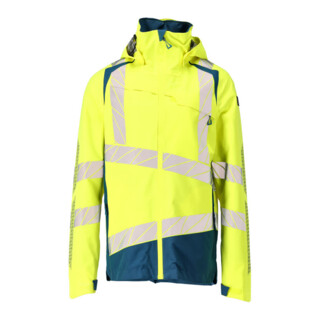 Mascot Hard Shell Jacke M hi-vis gelb/dunkelpetroleum leicht gefüttert