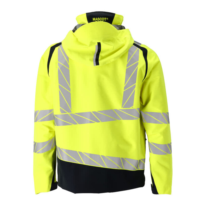 Mascot Hard Shell Jacke M hi-vis gelb schwarzblau