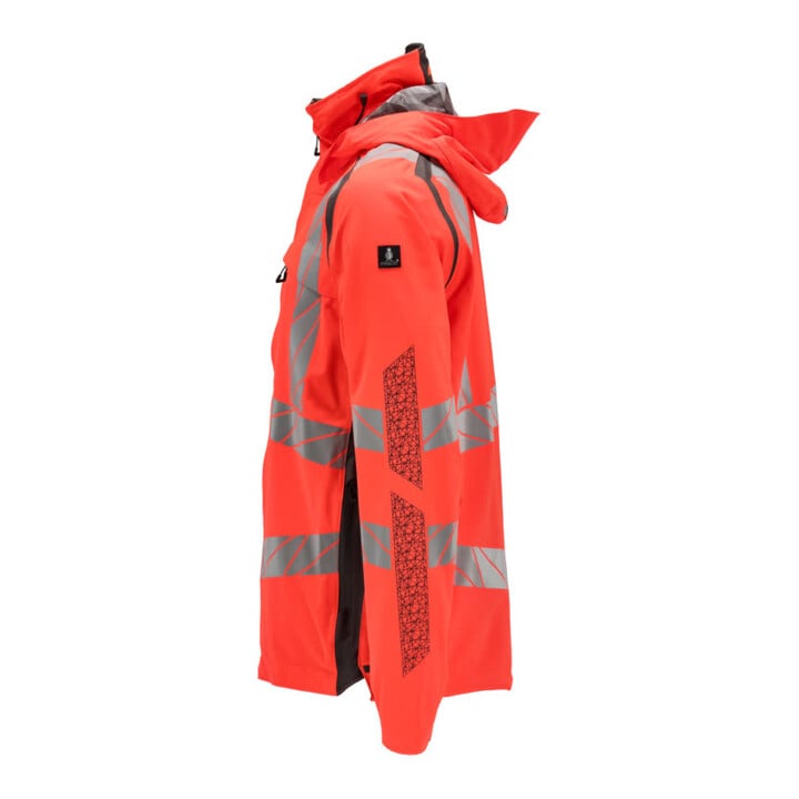 Mascot Hard Shell Jacke M hi-vis rot/dunkelanthrazit leicht gefüttert