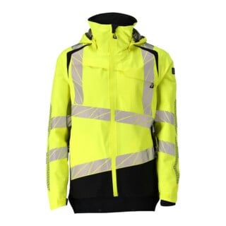MASCOT Hard Shell Jacke mit leichtem Futter Größe 3XL hi-vis gelb/schwarz