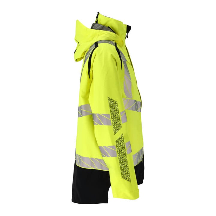 MASCOT Hard Shell Jacke mit leichtem Futter Größe 3XL hi-vis gelb/schwarz