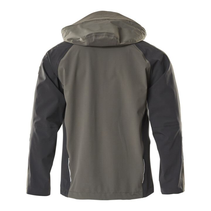 Mascot Hard Shell Jacke Stretch wasserdicht 4XL dunkelanthrazit/schwarz