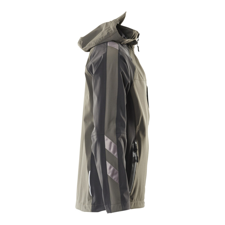 Mascot Hard Shell Jacke Stretch wasserdicht 4XL dunkelanthrazit/schwarz