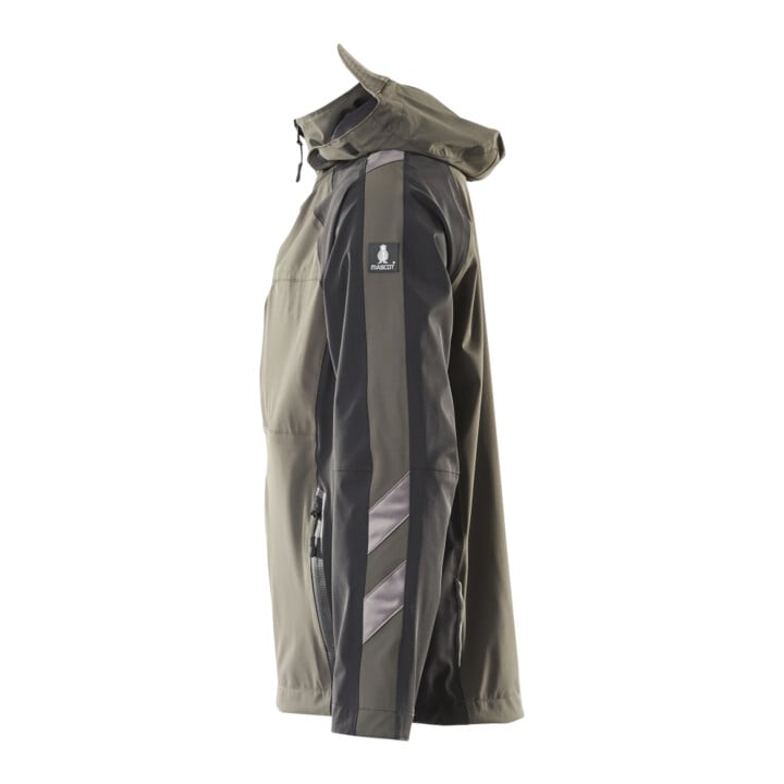Mascot Hard Shell Jacke Stretch wasserdicht dunkelanthrazit/schwarz Größe S