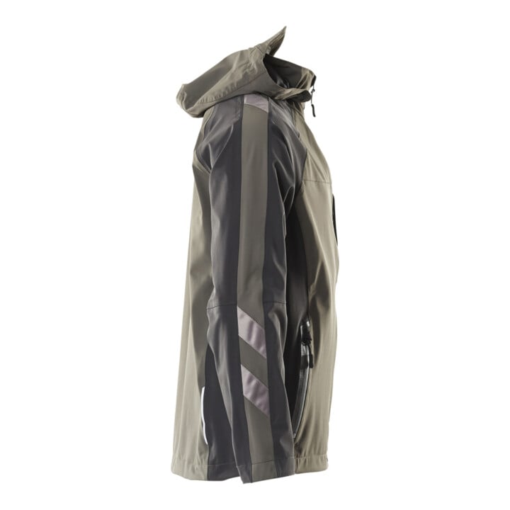 Mascot Hard Shell Jacke Stretch wasserdicht dunkelanthrazit/schwarz Größe S