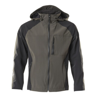 Mascot Hard Shell Jacke Stretch wasserdicht XL dunkelanthrazit/schwarz