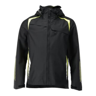 Mascot Hard Shell Jacke wasserdicht 4XL schwarz/hi-vis gelb