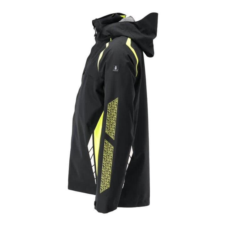 Mascot Hard Shell Jacke wasserdicht 4XL schwarz/hi-vis gelb
