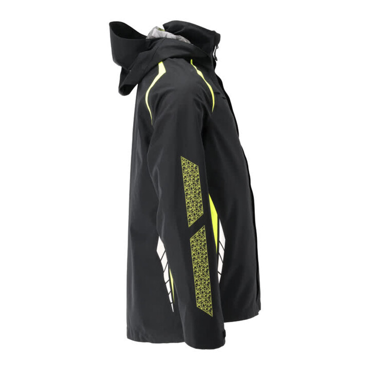 Mascot Hard Shell Jacke wasserdicht 4XL schwarz/hi-vis gelb