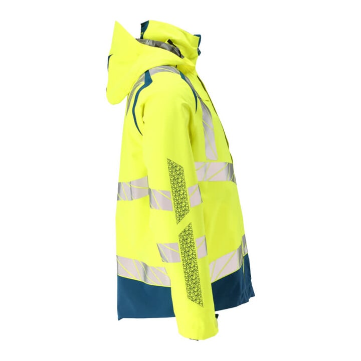 Mascot Hard Shell Jacke XL hi-vis gelb/dunkelpetroleum