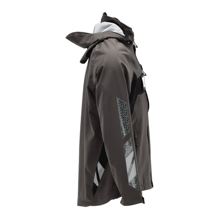 Mascot Hard Shell Jacke XS dunkelanthrazit/schwarz geringes Gewicht