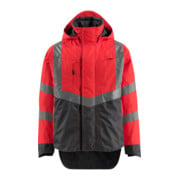 Mascot Harlow Jacke hi-vis rot/dunkelanthrazit