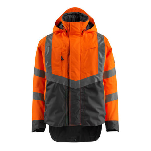 Mascot Harlow Jacke hi-vis orange/dunkelanthrazit