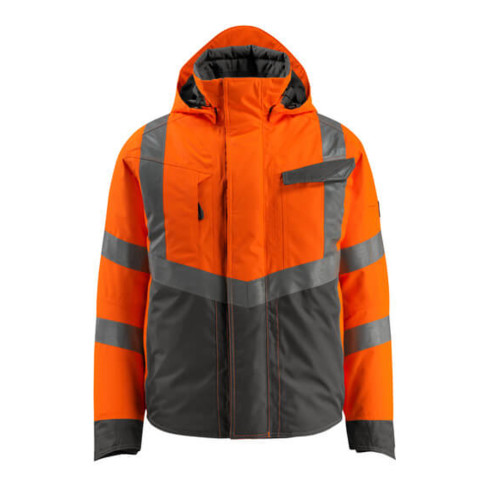 Mascot Hastings Winterjacke hi-vis orange/dunkelanthrazit