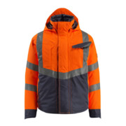 Mascot Hastings Winterjacke hi-vis orange/schwarzblau