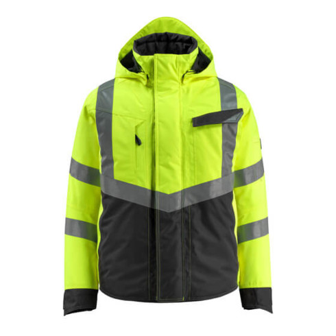 Mascot Hastings Winterjacke hi-vis gelb/schwarz