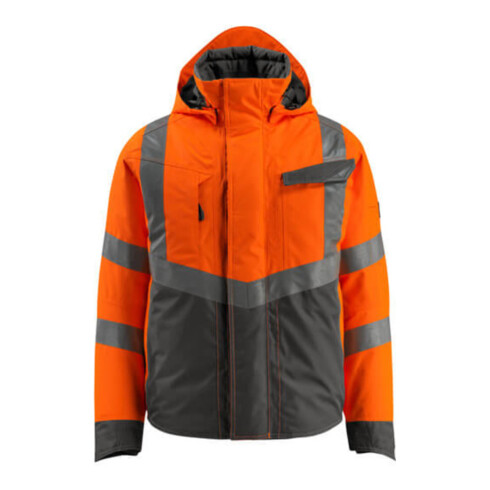 Mascot Hastings Winterjacke hi-vis orange/dunkelanthrazit