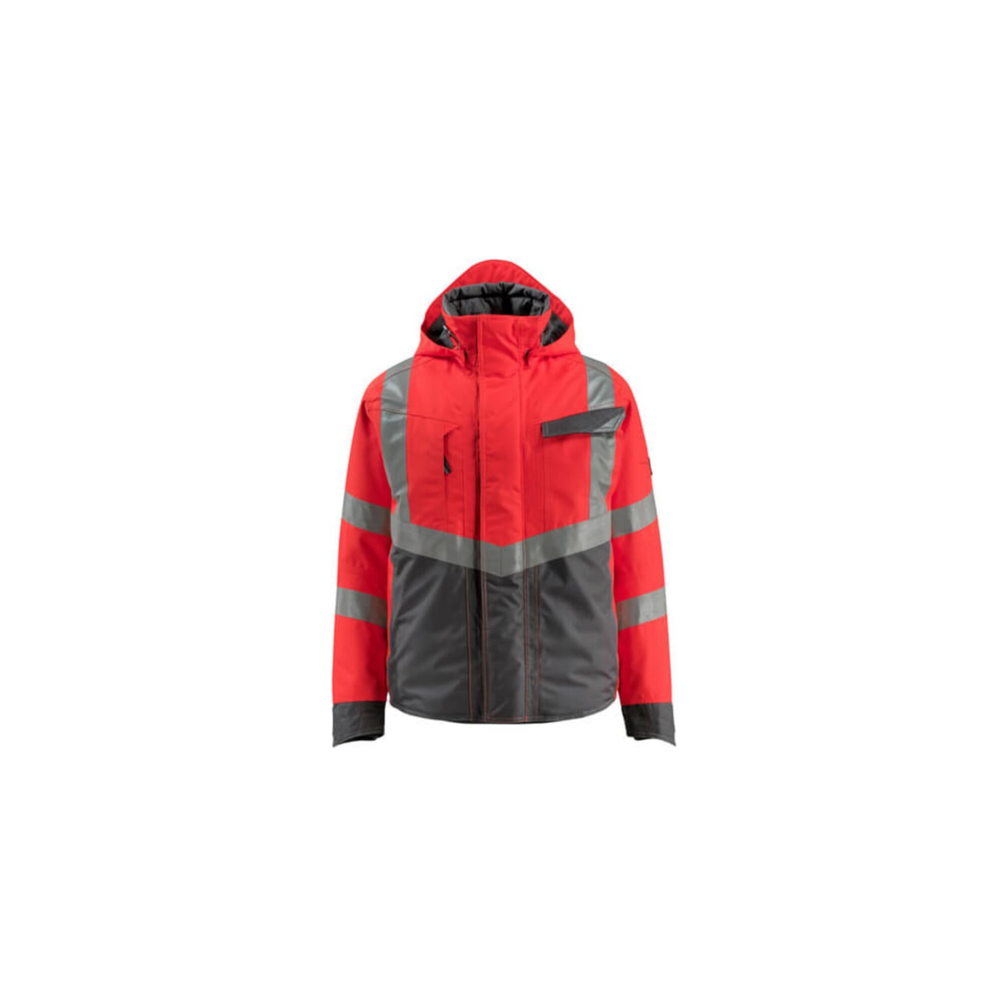 Mascot Hastings Winterjacke Größe L, hi-vis rot/dunkelanthrazit