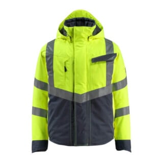 Mascot Hastings Winterjacke hi-vis gelb/schwarzblau