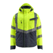 Mascot Hastings Winterjacke hi-vis gelb/schwarzblau