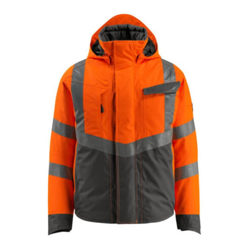 Mascot Hastings Winterjacke hi-vis orange/dunkelanthrazit