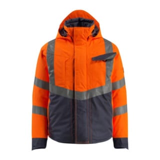 Mascot Hastings Winterjacke Größe S, hi-vis orange/schwarzblau
