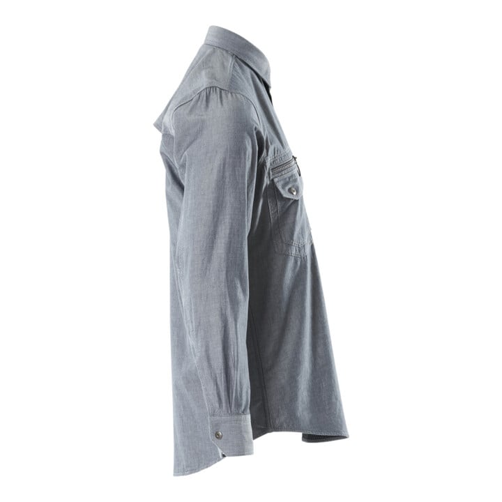 Mascot Hemd Chambray mit Netzfutter 2XL gewaschener dunkler denim